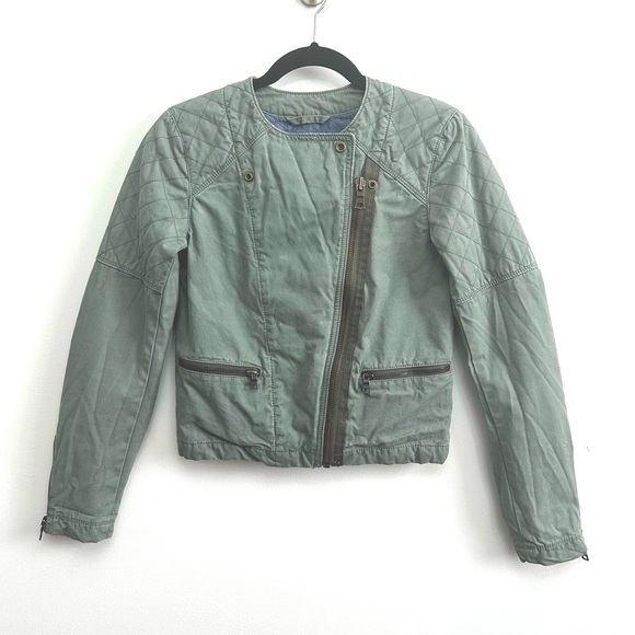 Gap Moto Jacket XS - Picture 2 of 6